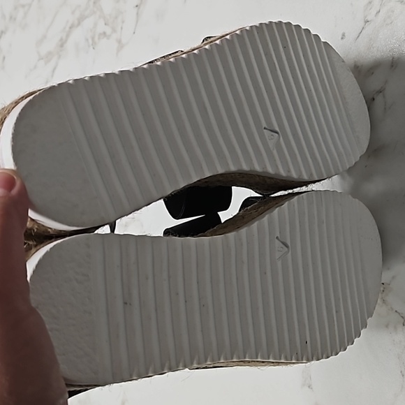 Steve Madden Kimmie Wedge Sandal black - Picture 9 of 10